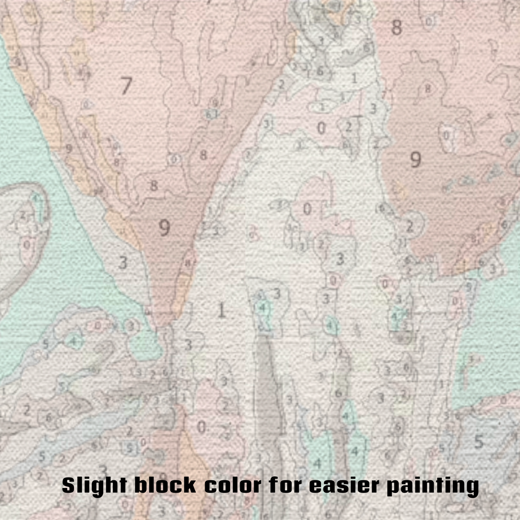 Garnet Flamingo - Paint by Numbers Kit